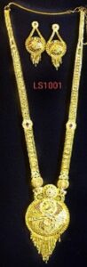 Gold Plated Long Set Designs 1 Gold Plated Long Necklace Set