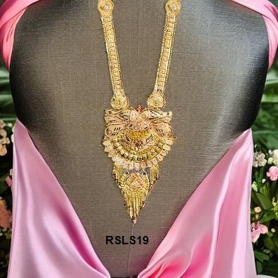 Ladies Gold Forming Long Set