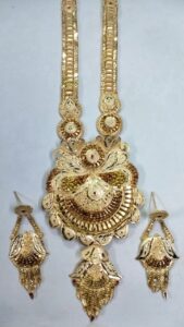 1 Gram Forming Long Necklace Sets Design