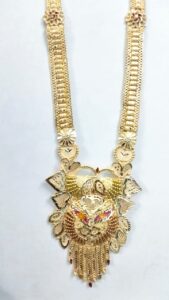 1 Gram Forming Long Necklace Sets Design