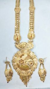 1 Gram Forming Long Necklace Sets Design