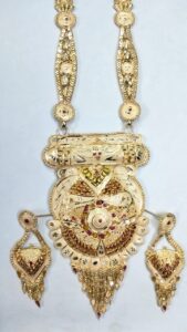 1 Gram Forming Long Necklace Sets Design