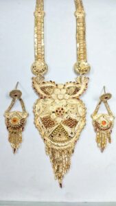 1 Gram Forming Long Necklace Sets Design