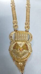 Gram Gold plated long set