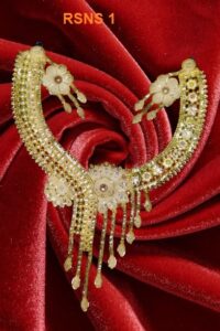 Gold Plated Necklace Set Designs