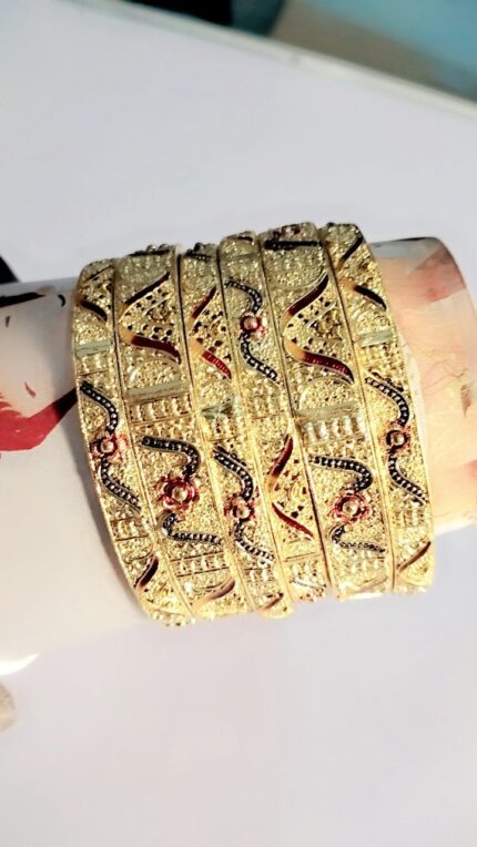 1 Gram Gold Forming Bangles