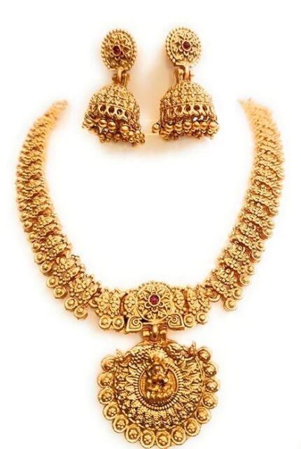 diamond gold plated necklace
