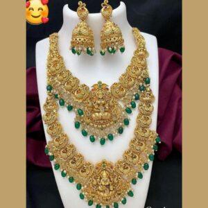 RS Jewellers Artificial Combo Temple Jewelry