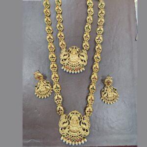 RS Jewellers South Indian Combo Long Haram